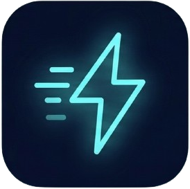 Fast lightning icon