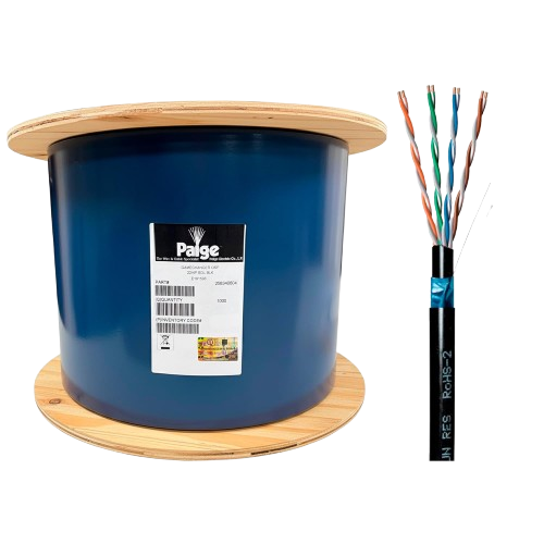 Shielded OSP Cat6 Cable, 258340804, Direct Burial, 22AWG, F/UTP Solid